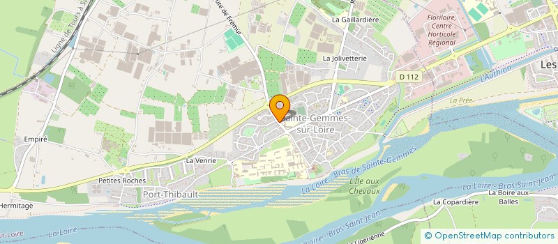 localisation de l'entreprise VIVA GROUPE HOLDING  SAINTE-GEMMES-SUR-LOIRE