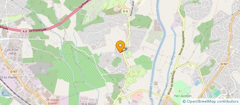 localisation de l'entreprise VIVA IMMO à FREJUS