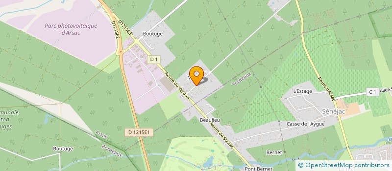 localisation de l'entreprise VIVA-INVEST  ARSAC