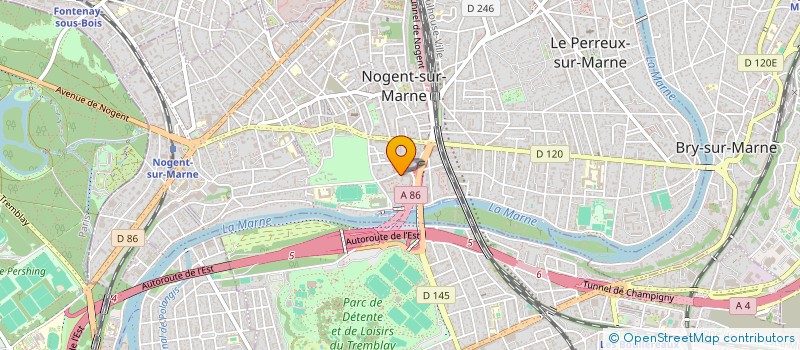 localisation de l'entreprise VIVA IT CONSULTING  NOGENT-SUR-MARNE