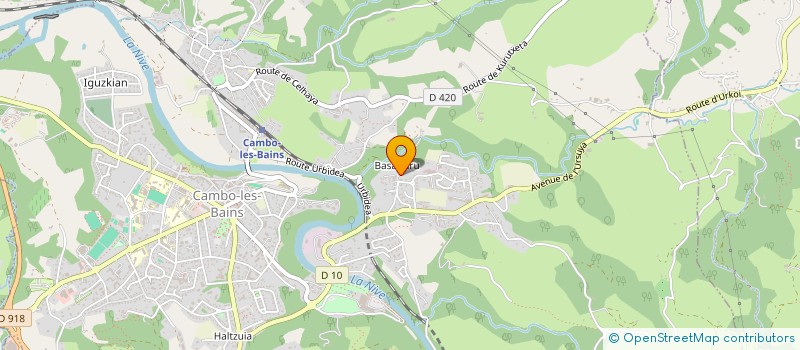 localisation de l'entreprise VIVA LA VIDA  CAMBO-LES-BAINS