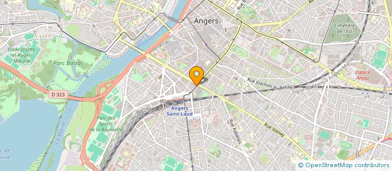localisation de l'entreprise VIVA LA VIDA FOOD LAB  ANGERS