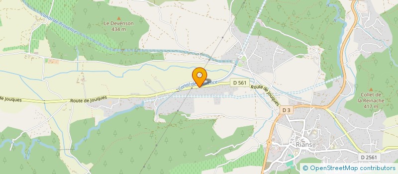 localisation de l'entreprise VIVA MANETO !  RIANS