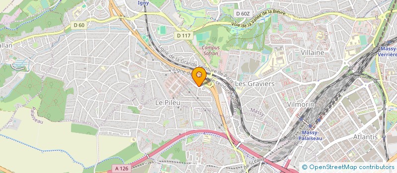 localisation de l'entreprise VIVA PIZZA à MASSY