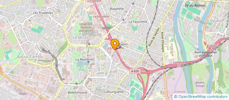 localisation de l'entreprise VIVA SECURITE à TOULOUSE