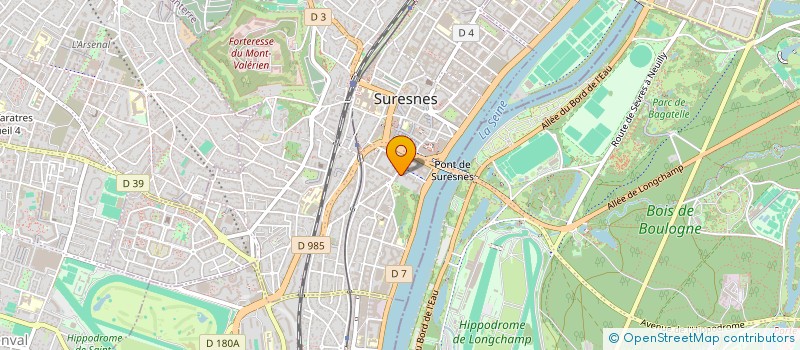 localisation de l'entreprise VIVA SOCIETY à SURESNES