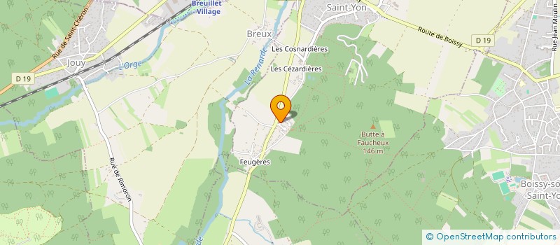 localisation de l'entreprise VIVA SPARK  SAINT-YON