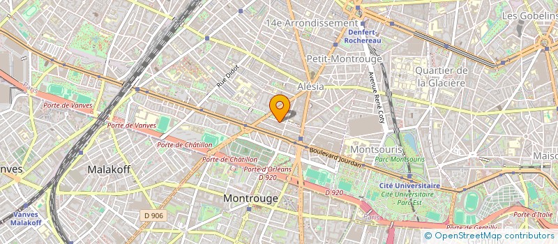 localisation de l'entreprise VIVA TECHNOLOGIES SARL  PARIS