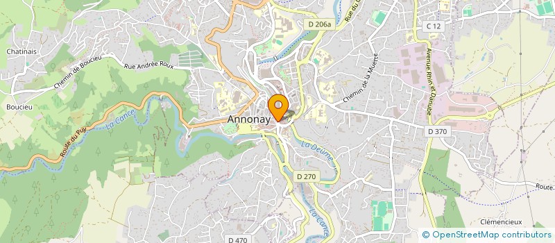 localisation de l'entreprise VIVA-VELO à ANNONAY
