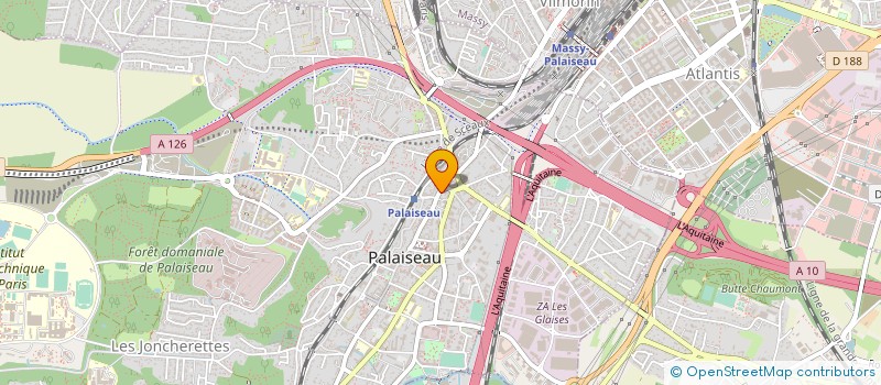 localisation de l'entreprise VIVA ZAPATA  PALAISEAU