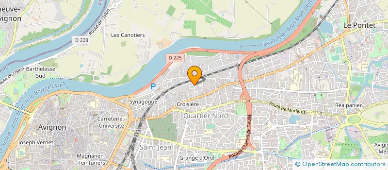 localisation de l'entreprise VIVACE  AVIGNON