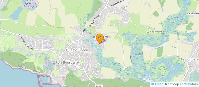 localisation de l'entreprise VIVACE  TALMONT-SAINT-HILAIRE