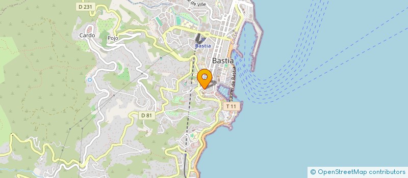 localisation de l'entreprise VIVACE MICROMEDIA à BASTIA