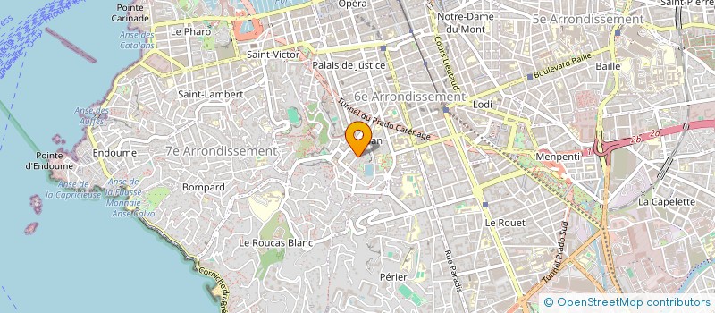 localisation de l'entreprise VIVACE PROD à MARSEILLE