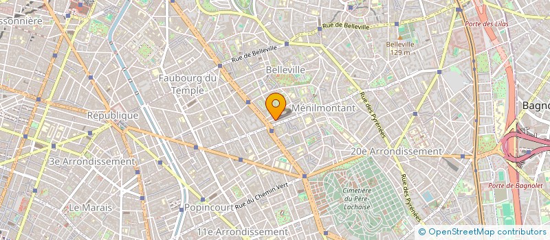 localisation de l'entreprise VIVACITE  PARIS