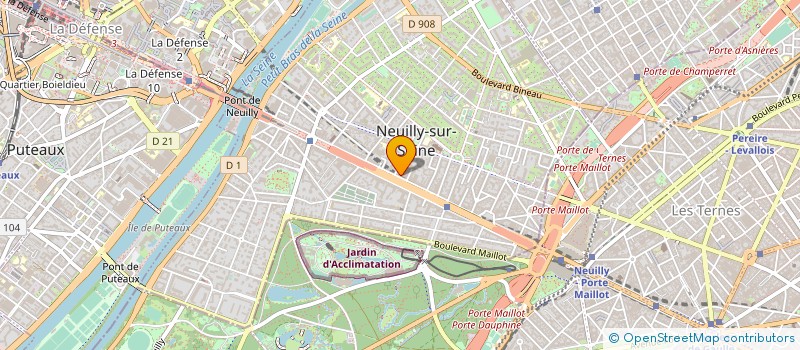 localisation de l'entreprise VIVACTIS INNOVATIONS à NEUILLY-SUR-SEINE