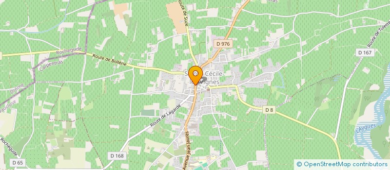 localisation de l'entreprise VIVACTOM  SAINTE-CECILE-LES-VIGNES