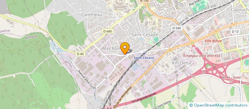 localisation de l'entreprise VIVADOM à NIMES