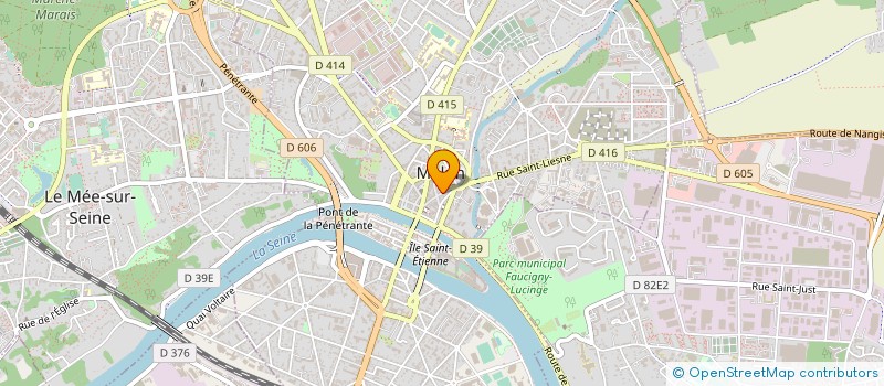 localisation de l'entreprise VIVADOM à MELUN