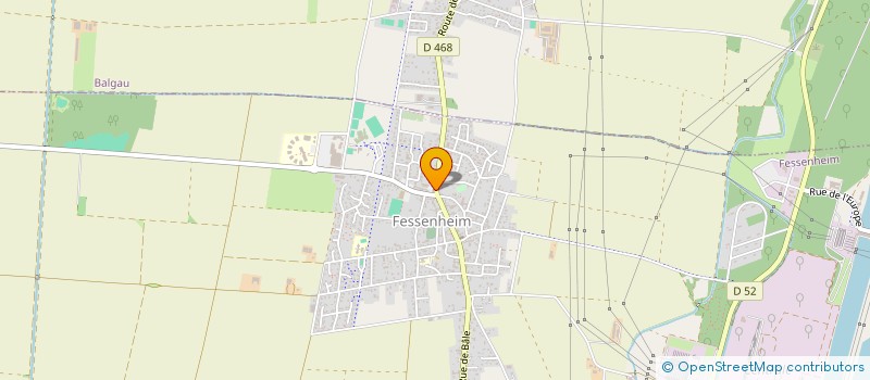 localisation de l'entreprise VIVAFARMA  FESSENHEIM