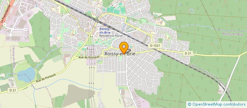 localisation de l'entreprise VIVAFLOR  ROISSY-EN-BRIE