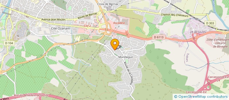 localisation de l'entreprise VIVAJU à CARCASSONNE