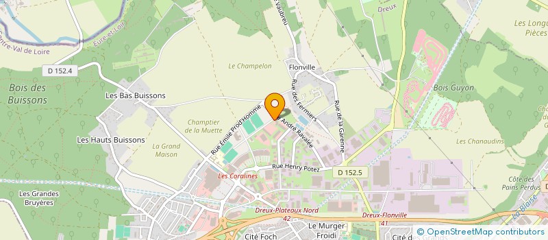 localisation de l'entreprise VIVAKOOL à DREUX