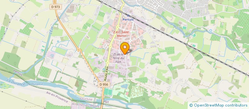 localisation de l'entreprise VIVALDI 2  PERTUIS