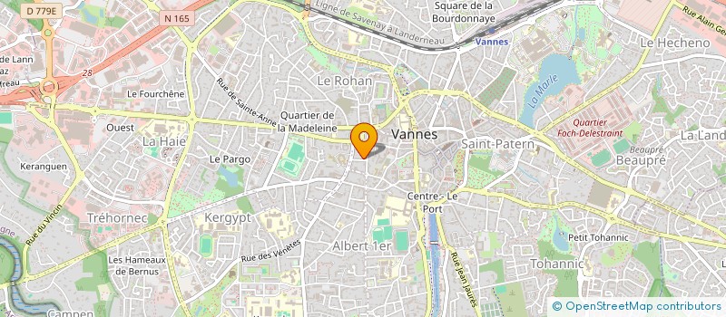 localisation de l'entreprise VIVALDI à VANNES