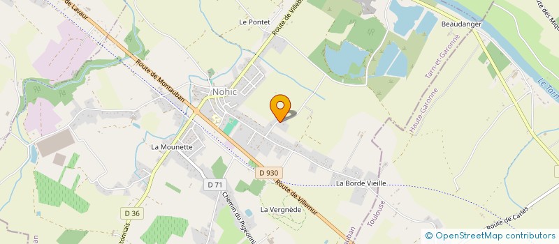 localisation de l'entreprise VIVALDI  NOHIC