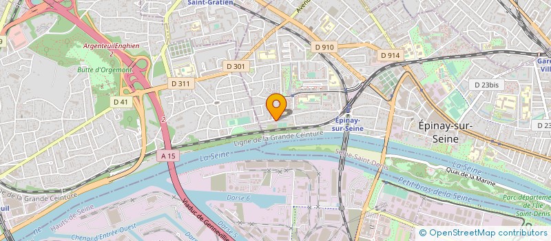 localisation de l'entreprise VIVALDI-CONSULTING à EPINAY-SUR-SEINE