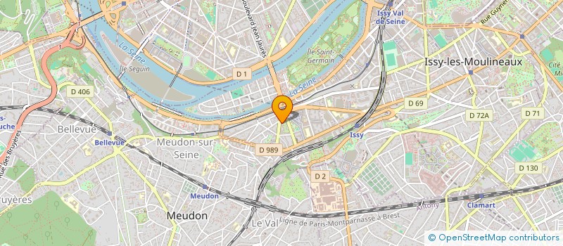 localisation de l'entreprise VIVALDI RETOUCHES à ISSY-LES-MOULINEAUX