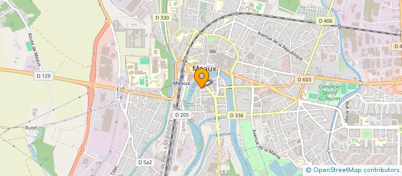 localisation de l'entreprise VIVALDINE à MEAUX