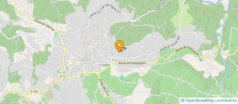 localisation de l'entreprise VIVALOR  LORGUES