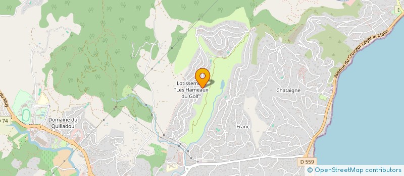 localisation de l'entreprise VIVALUISA à SAINTE-MAXIME