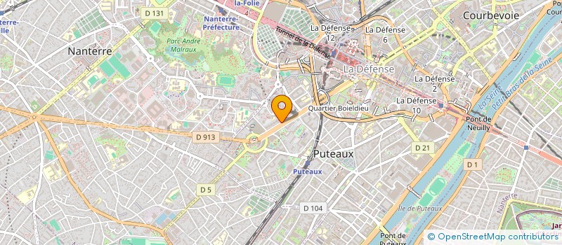 localisation de l'entreprise VIVAM  PUTEAUX