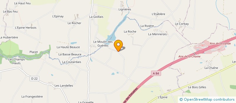 localisation de l'entreprise VIVAMAS  RIVES-DU-COUESNON