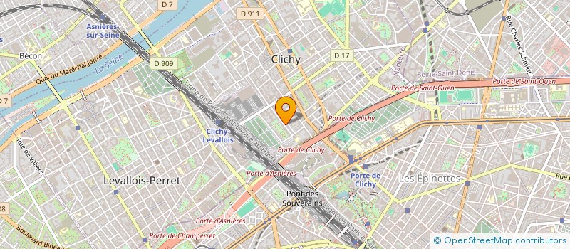 localisation de l'entreprise VIVAMAX à CLICHY