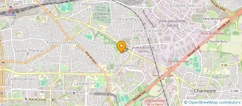 localisation de l'entreprise VIVANCE  RENNES