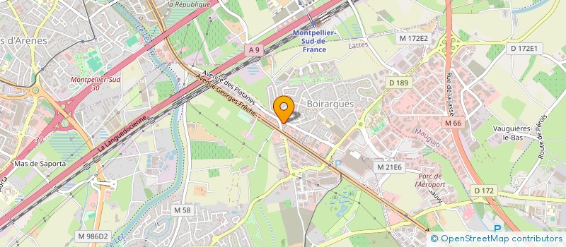 localisation de l'entreprise VIVANCE à MONTPELLIER