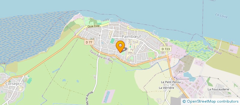 localisation de l'entreprise VIVANCE ET DANSE  PAIMBUF