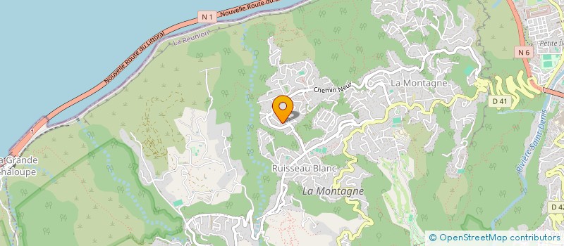 localisation de l'entreprise VIVANCIA OCEAN INDIEN  SAINT-DENIS