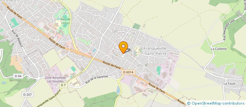 localisation de l'entreprise VIVANIMA  LE MESNIL-ESNARD