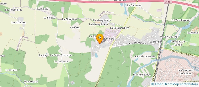 localisation de l'entreprise VIVANIS  MONTS