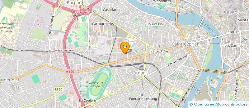 localisation de l'entreprise VIVANT CONSULTING  TOULOUSE