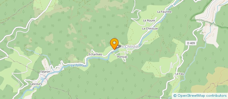 localisation de l'entreprise VIVANT EN ARDECHE  SAINT-CHRISTOL