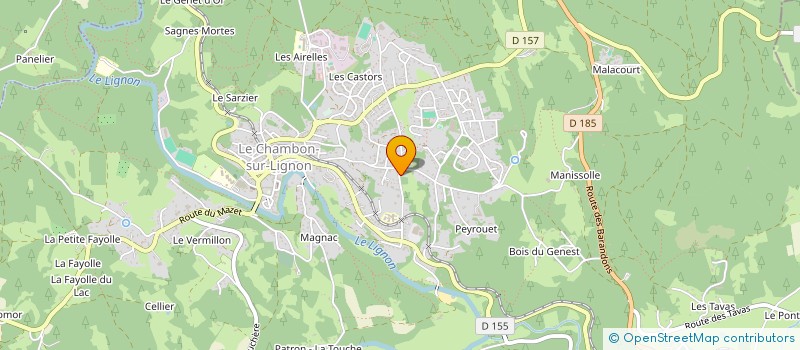 localisation de l'entreprise VIVANT VOLCAN à LE CHAMBON-SUR-LIGNON