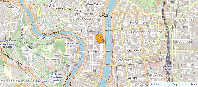 localisation de l'entreprise VIVANTS à LYON