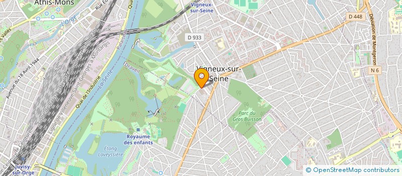 localisation de l'entreprise VIVAPA - ACTEUR DE VOTRE SANTE à VIGNEUX-SUR-SEINE