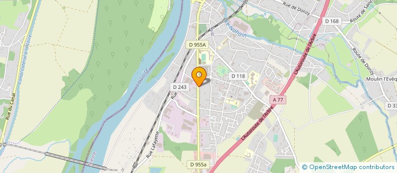 localisation de l'entreprise VIVAPOM à COSNE-COURS-SUR-LOIRE